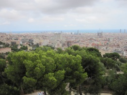 Park Guell view