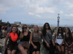 Ladies at Park Guell