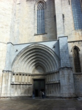 Side entrance to cathedral!