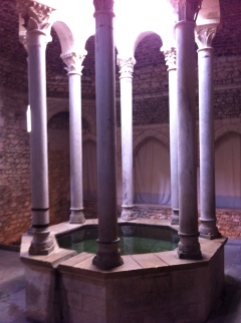 Inside the Arab bath house